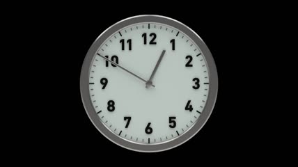 时钟 钟表 时间 时光 时针 秒针 实拍素材 特效素材 合成素材