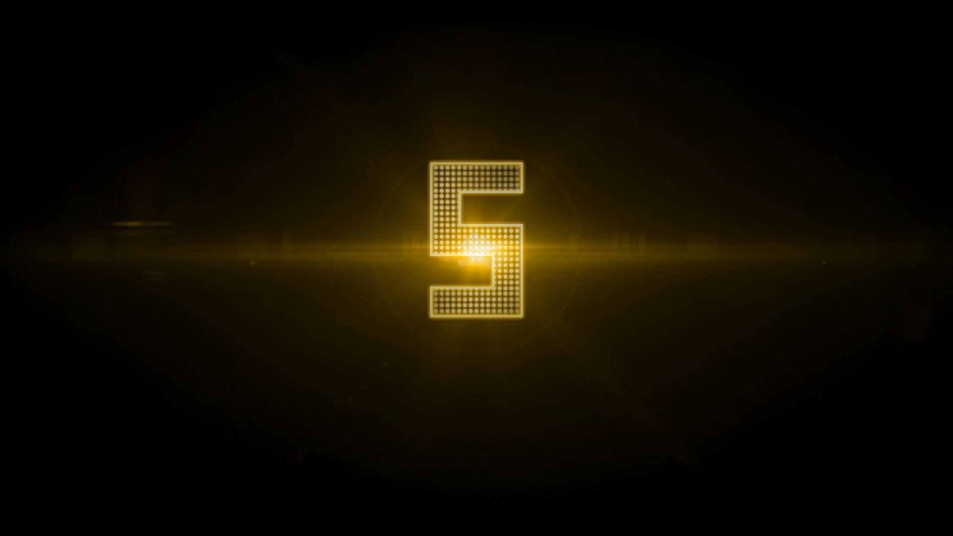金色光效粒子5秒倒计时
