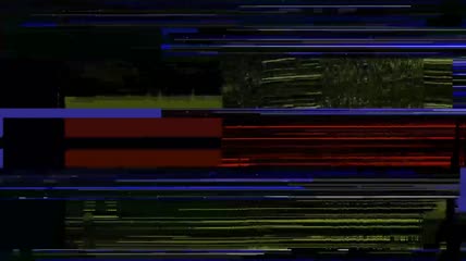 彩色故障画面