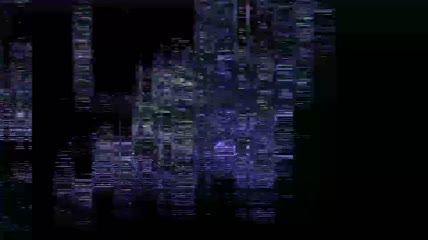 彩色故障画面