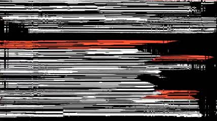 彩色故障画面