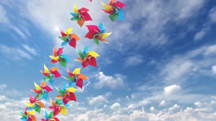 绚丽花朵高清实拍