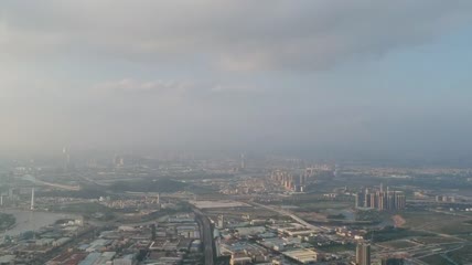 俯瞰城市雾霾