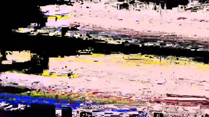 彩色故障画面视频素材