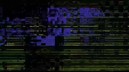 彩色故障画面视频素材