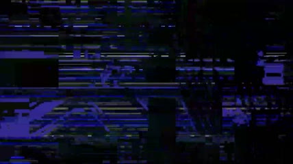 彩色故障画面视频素材