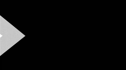 星星三角形动态素材