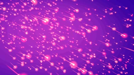 绚丽紫色光效粒子