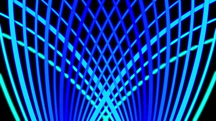 动感蓝色线条排成网状