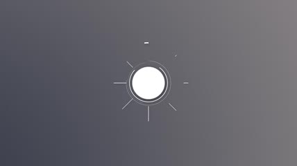 白色图形变换成图标素材