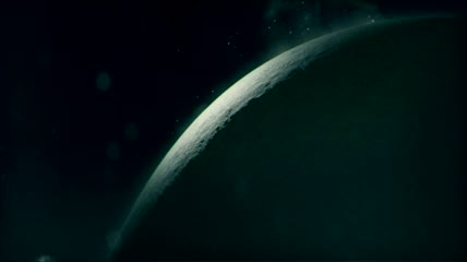 浩瀚星空月球实拍