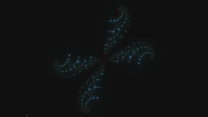 led背景光线围成多种形状背景素材