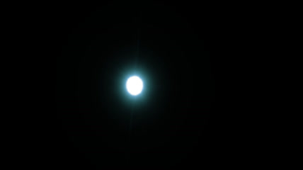 白色光点在黑色背景闪烁素材