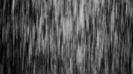 黑色夜幕下雨视频素材