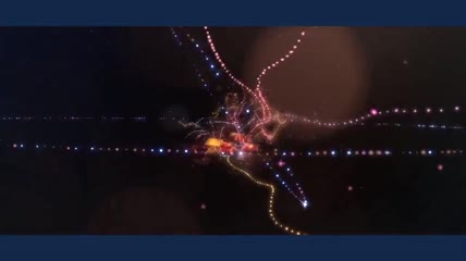 创意星光粒子闪烁素材背景