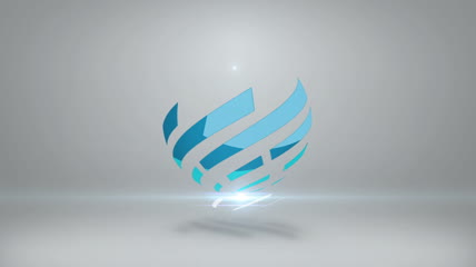 logo平地而起动画