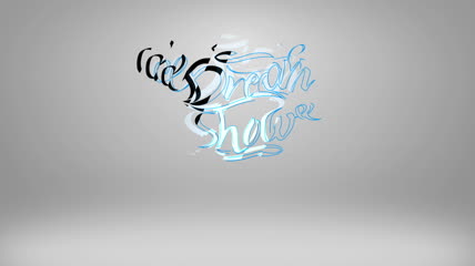 水面波纹荡漾效果logo展示