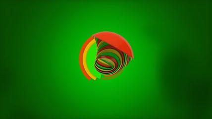 粒子动画LOGO标志展示模板